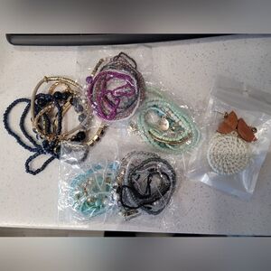 Elegant Beaded Bracelet Set